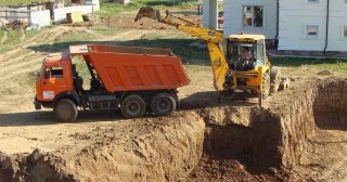 Котлован для дома Добрянка, цена от 315 руб./м3.