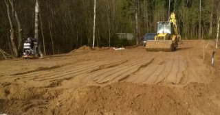 Отсыпка песком Добрянка, цена от 210 руб.