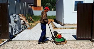 Устройство въезда на участок Добрянка, цена от 51362 руб.